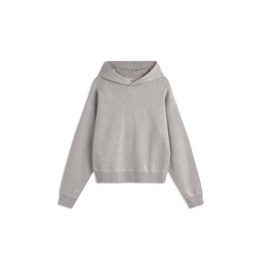 thinking mu Thinking MU Sweatshirt Sol grijs / zalm roze -