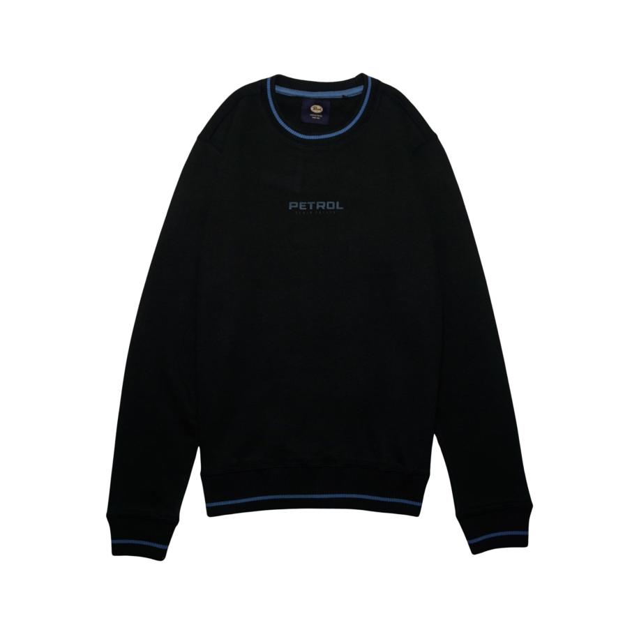 Petrol Industries Petrol Industries Sweatshirt enziaan / zwart -