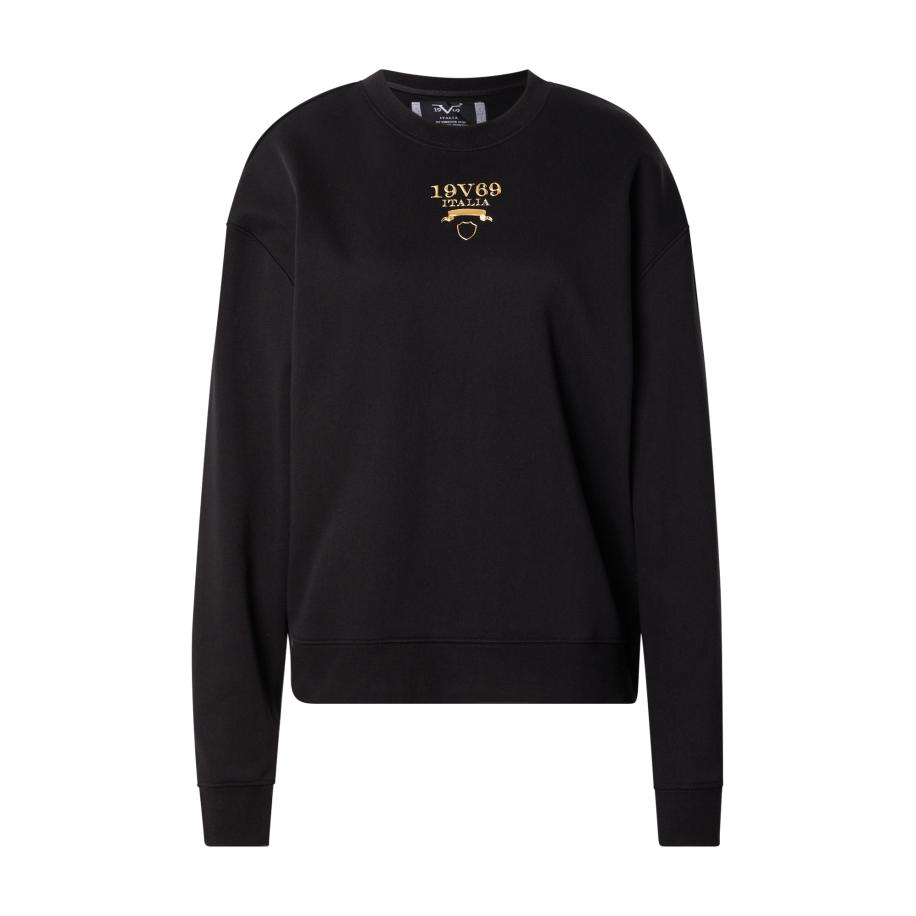 19V69 ITALIA 19V69 ITALIA Sweatshirt Bonnie goud / zwart -