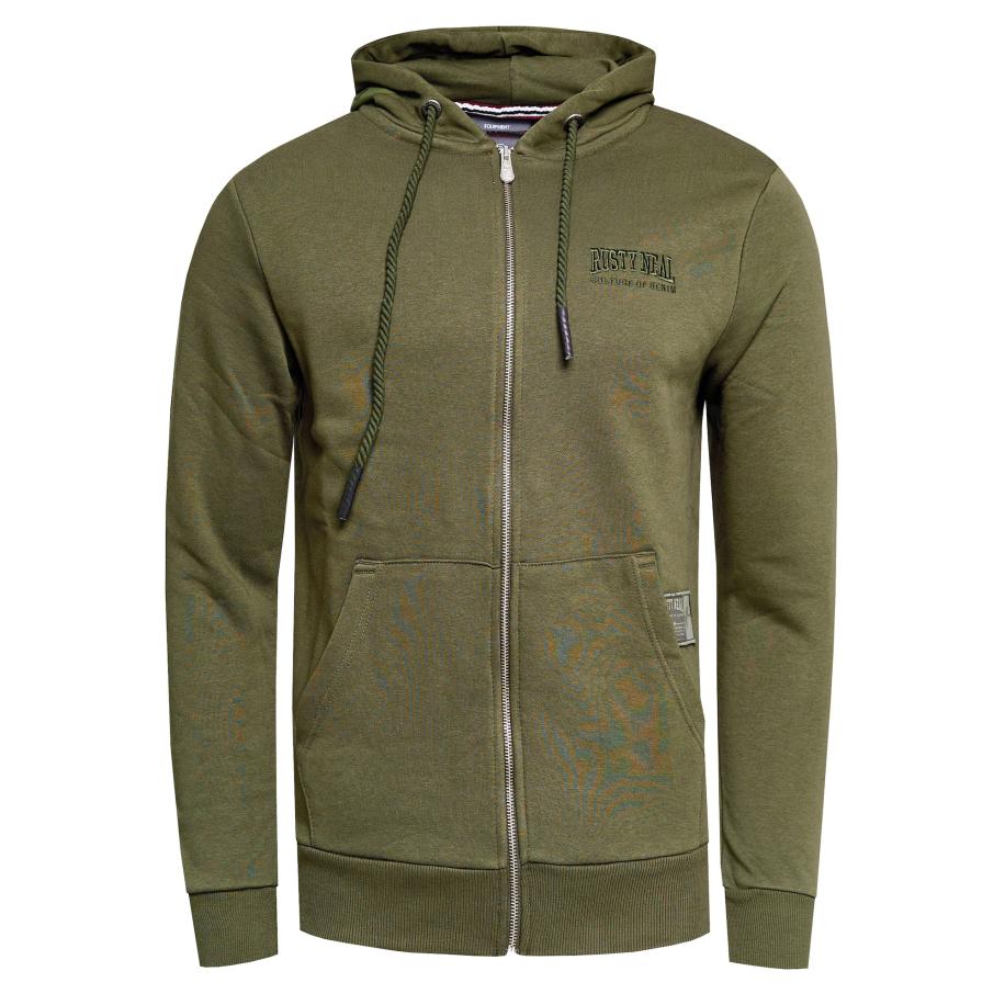 Rusty Neal Rusty Neal Sweatvest kaki -