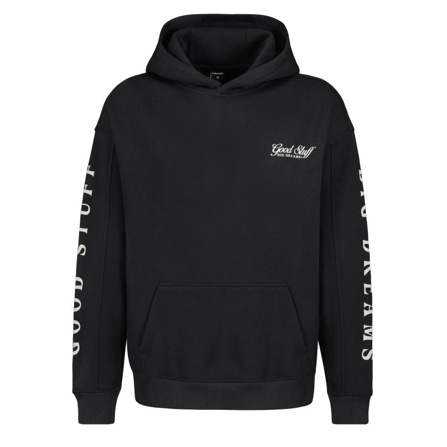 Sublevel Sweatshirt lichtgrijs / zwart Zwart