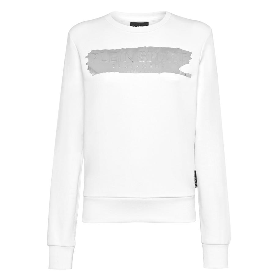 Plein Sport Plein Sport Sweatshirt grijs / wit -