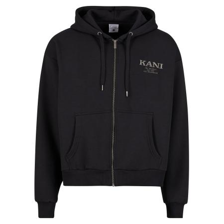 Karl Kani Karl Kani Sweatvest Retro Rhinestone zwart