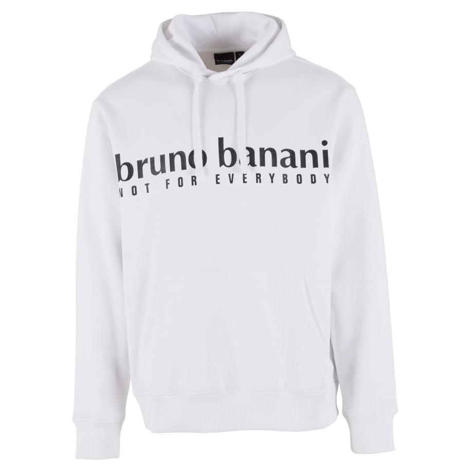 Bruno Banani Bruno Banani Sweatshirt zwart / wit -
