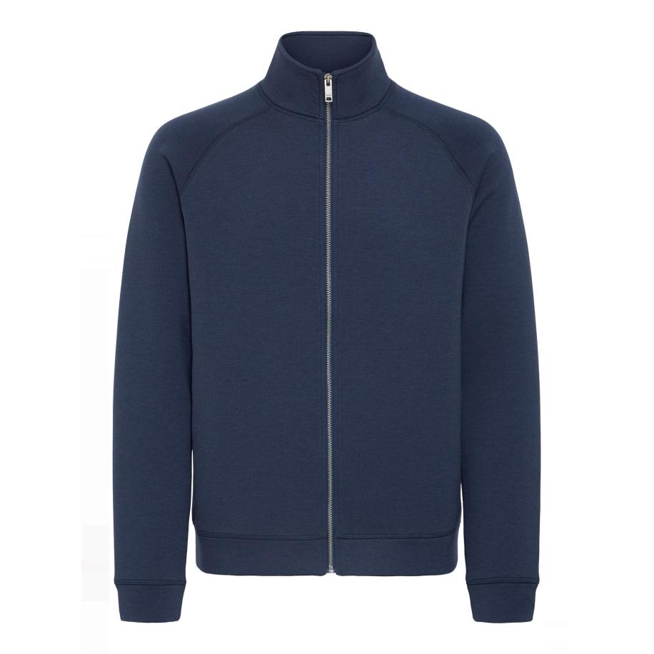 Casual Friday Casual Friday Sweatvest CFSIGURD 96 zipthrough sweatshirt donkerblauw -