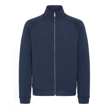 Casual Friday Casual Friday Sweatvest CFSIGURD 0096 zipthrough sweatshirt donkerblauw