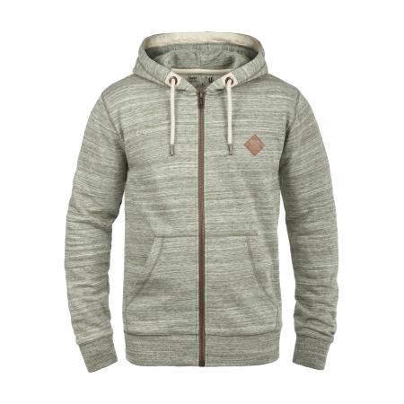 Solid !Solid Sweatvest Craig groen gemêleerd