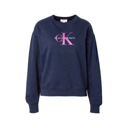 Calvin Klein Calvin Klein Jeans Sweatshirt navy / fuchsia / wit