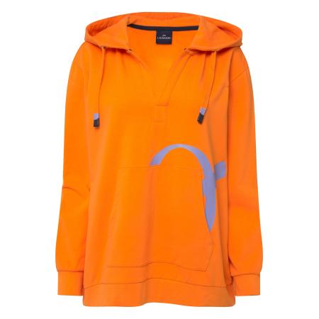 LAURASØN LAURASØN Sweatshirt blauw / neonoranje