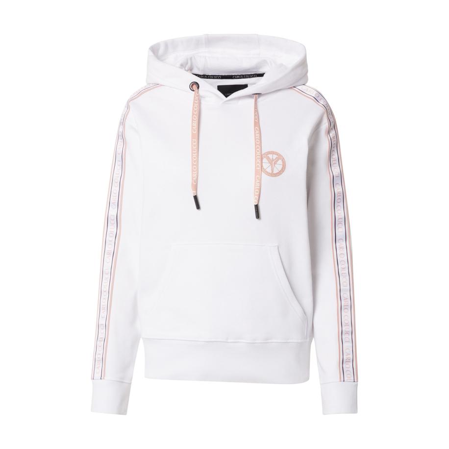 carlo colucci Carlo Colucci Sweatshirt rosé / wit -