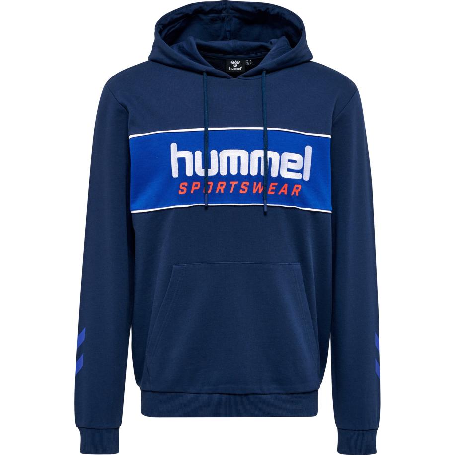 Hummel Hummel Sweatshirt Julian blauw / marine / oranje / wit -