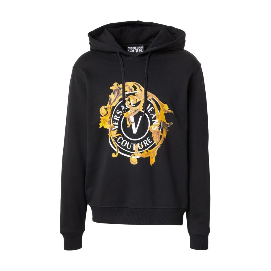Versace Versace Jeans Couture Sweatshirt bruin / geel / zwart / wit -
