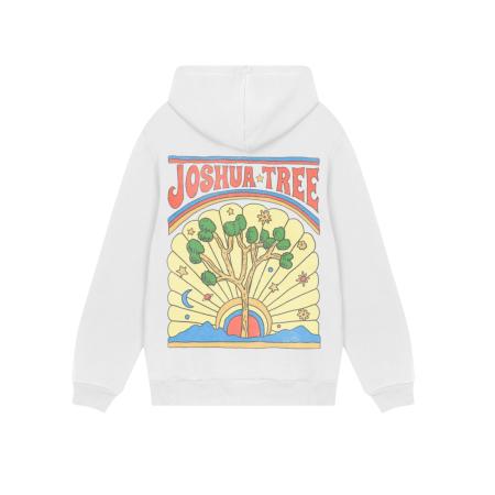F4NT4STIC F4NT4STIC Sweatshirt US National Parks Joshua Tree lichtgeel / groen / koraal / wit