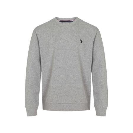 U.S. Polo Assn. U.S. POLO ASSN. Sweatshirt Adler lichtgrijs / zwart
