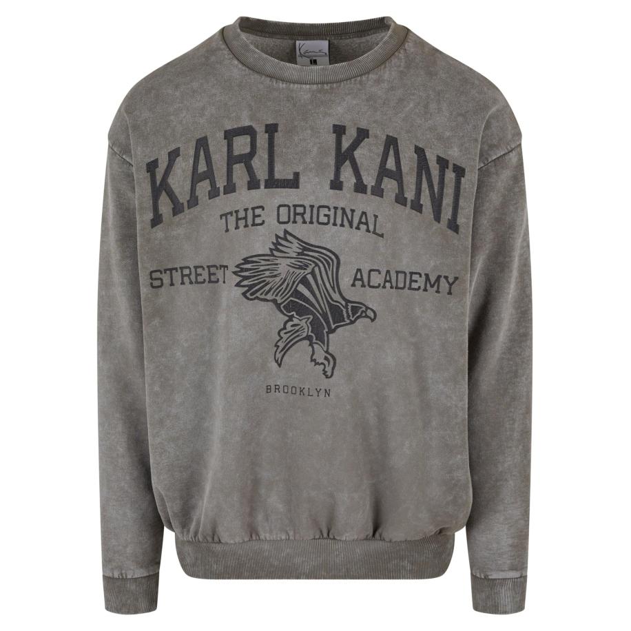 Karl Kani Karl Kani Sweatshirt Street Academy antraciet / donkergrijs -