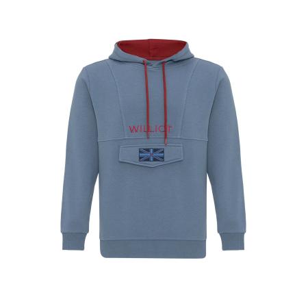 Williot Williot Sweatshirt blauw / navy / rood