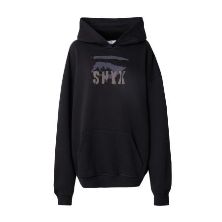SHYX SHYX Sweatshirt aardetinten / basaltgrijs / zwart
