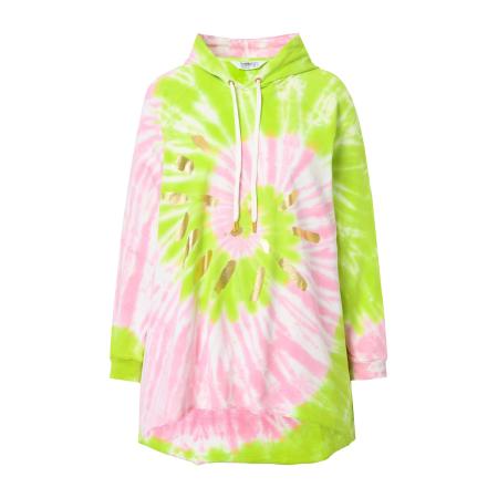 Angel of Style Sweatshirt goud / neongroen / rosa
