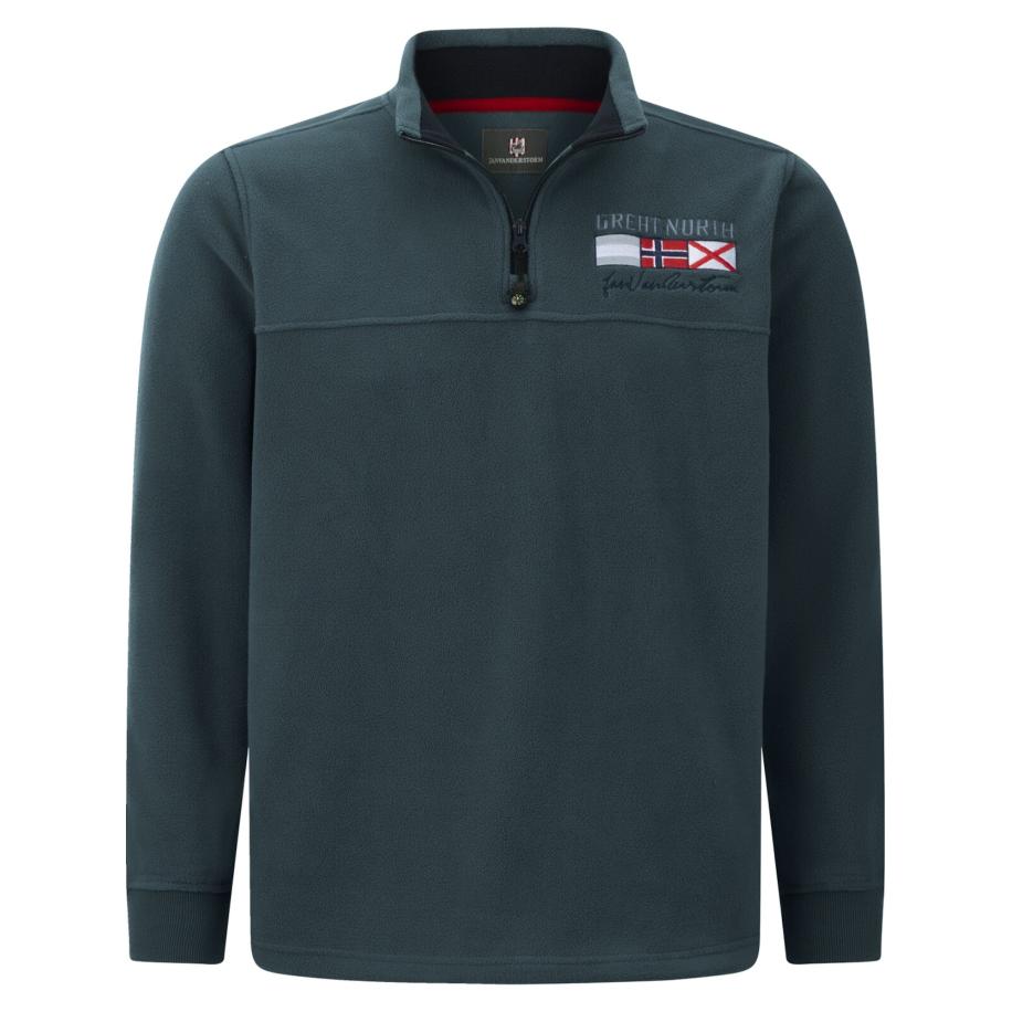 jan vanderstorm Jan Vanderstorm Sweatshirt Sietse petrol -