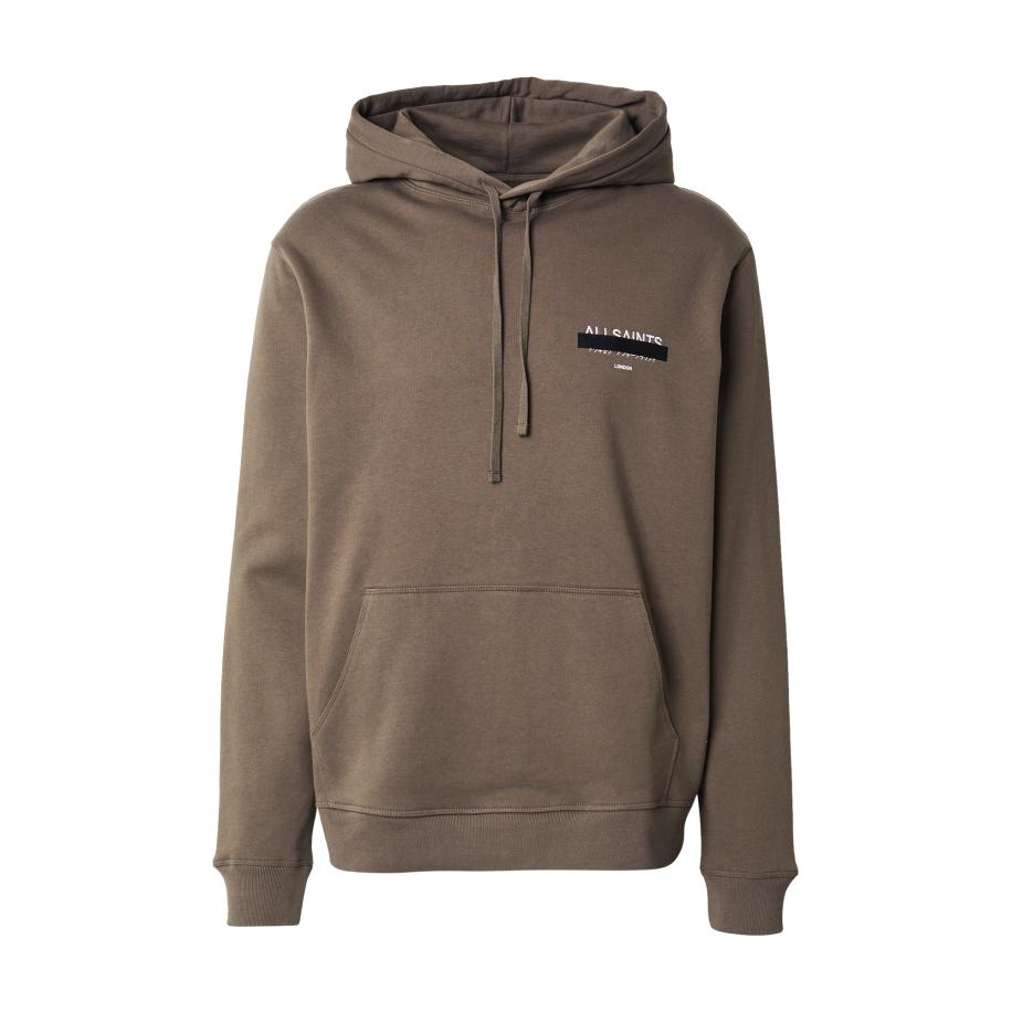 AllSaints AllSaints Sweatshirt REDACT OTH donkergroen / zwart / wit -