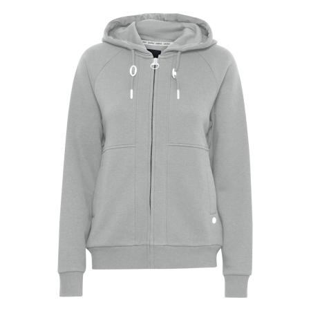 Oxmo Oxmo Sweatvest Andie rookgrijs