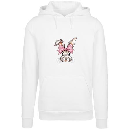 F4NT4STIC F4NT4STIC Sweatshirt Niedlicher Hase mit Schleife bruin / pink / wit