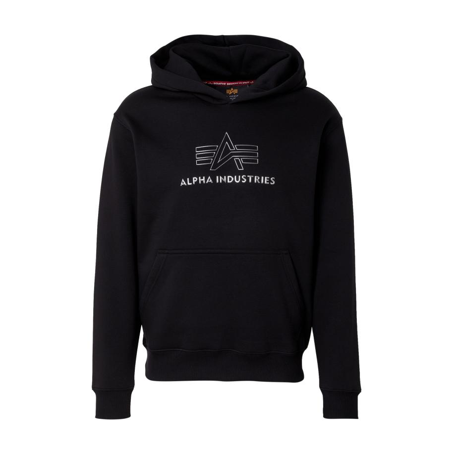 Alpha Industries ALPHA INDUSTRIES Sweatshirt zwart / zilver -
