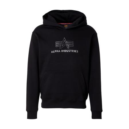 Alpha Industries ALPHA INDUSTRIES Sweatshirt zwart / zilver