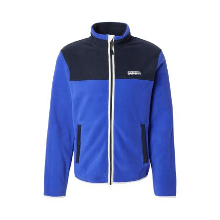 Napapijri NAPAPIJRI Fleece jas DERGANA navy / royal blue/koningsblauw