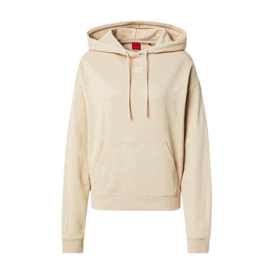 Hugo Boss HUGO Sweatshirt Delfinia lichtbeige / wit -