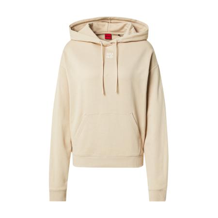 Hugo Boss HUGO Sweatshirt Delfinia lichtbeige / wit