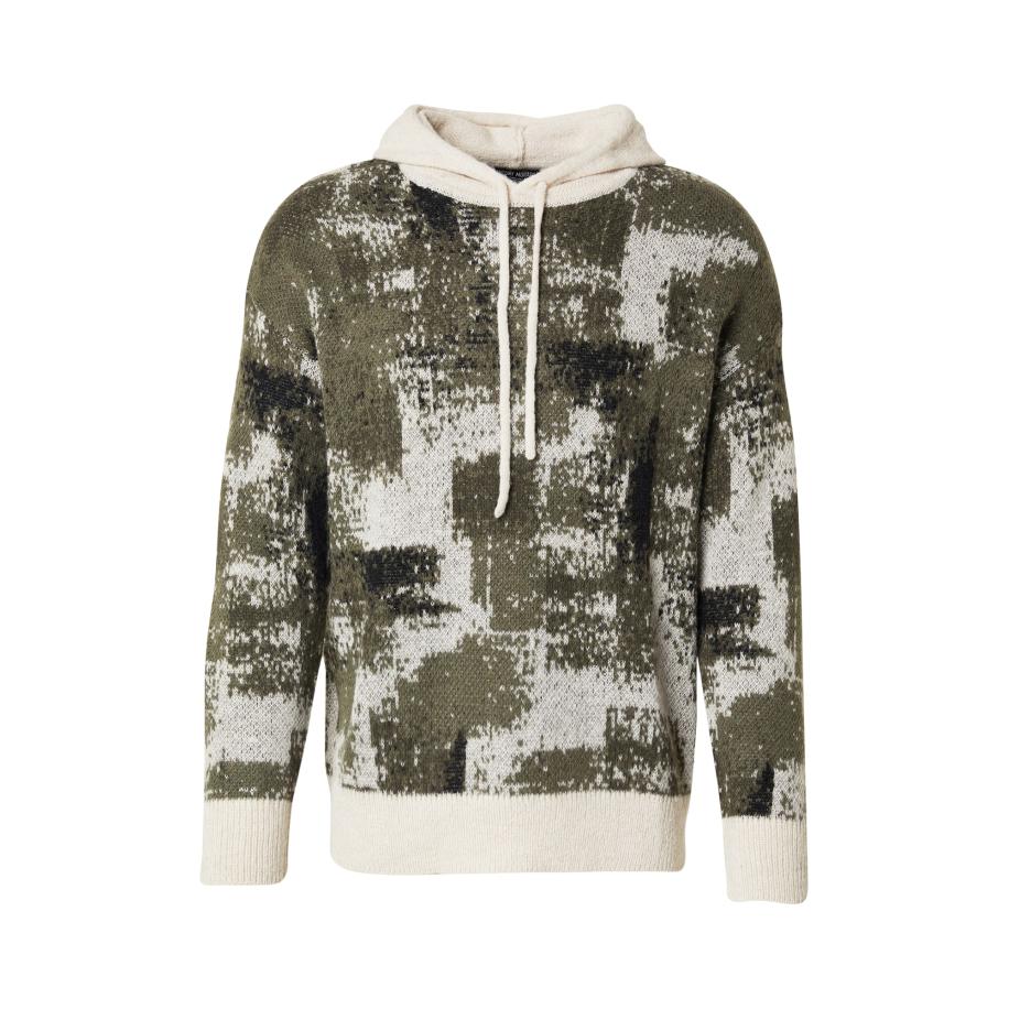 Antony Morato ANTONY MORATO Trui olijfgroen / zwart / wolwit -