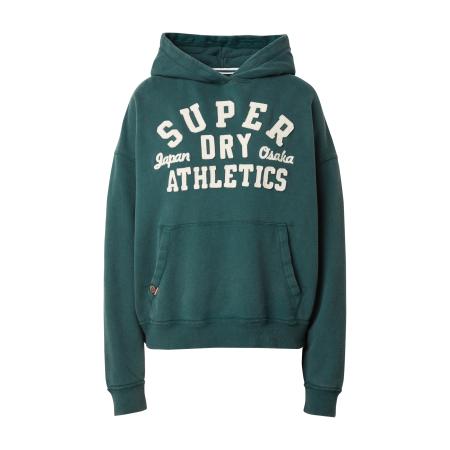 Superdry Superdry Sweatshirt Essentials smaragd / wit