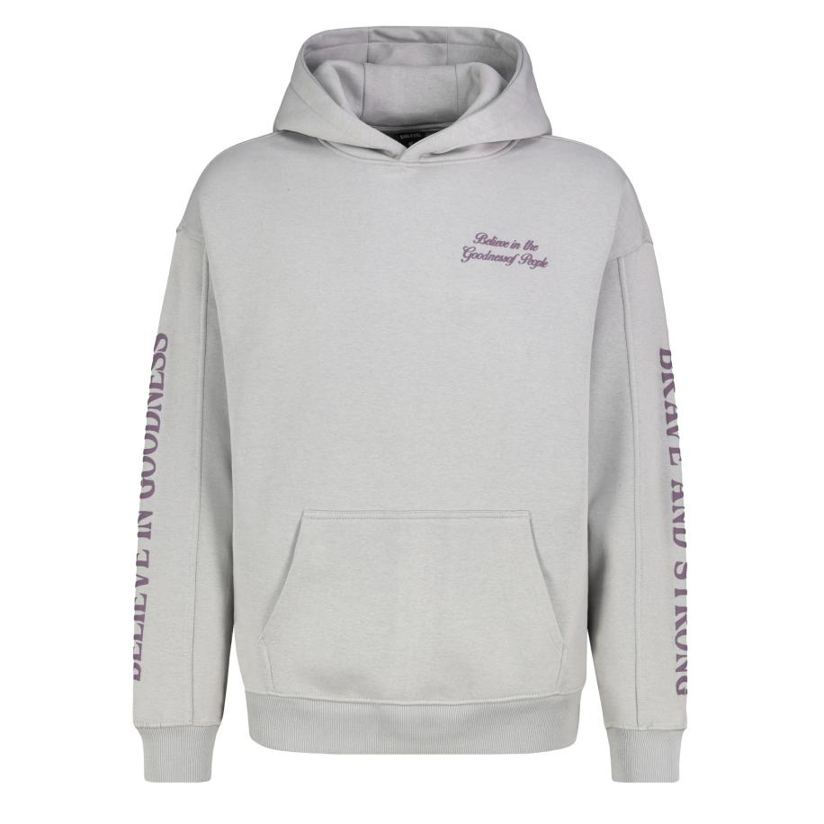 Sublevel Sweatshirt lichtgrijs / lila Grijs