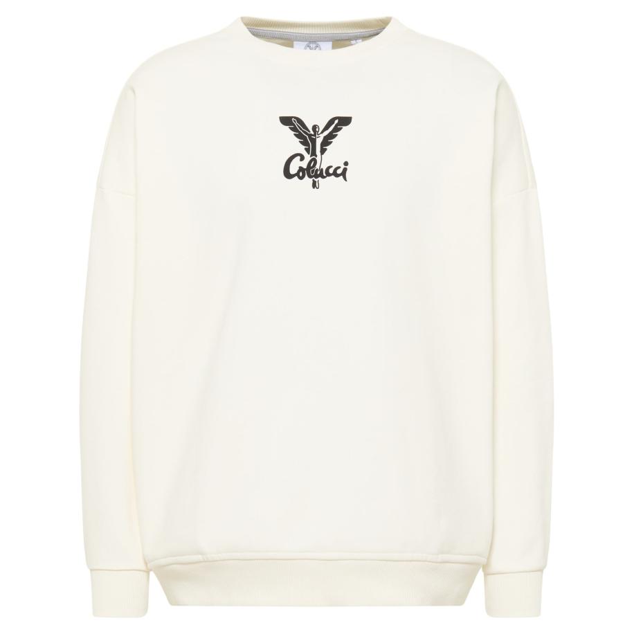 carlo colucci Carlo Colucci Sweatshirt Di Quirico zwart / wit -