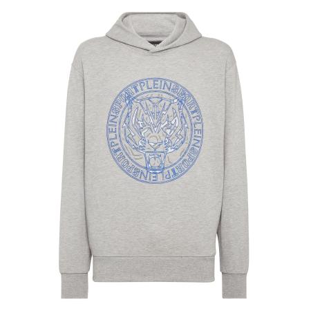 Plein Sport Plein Sport Sweatshirt Tiger blauw / grijs
