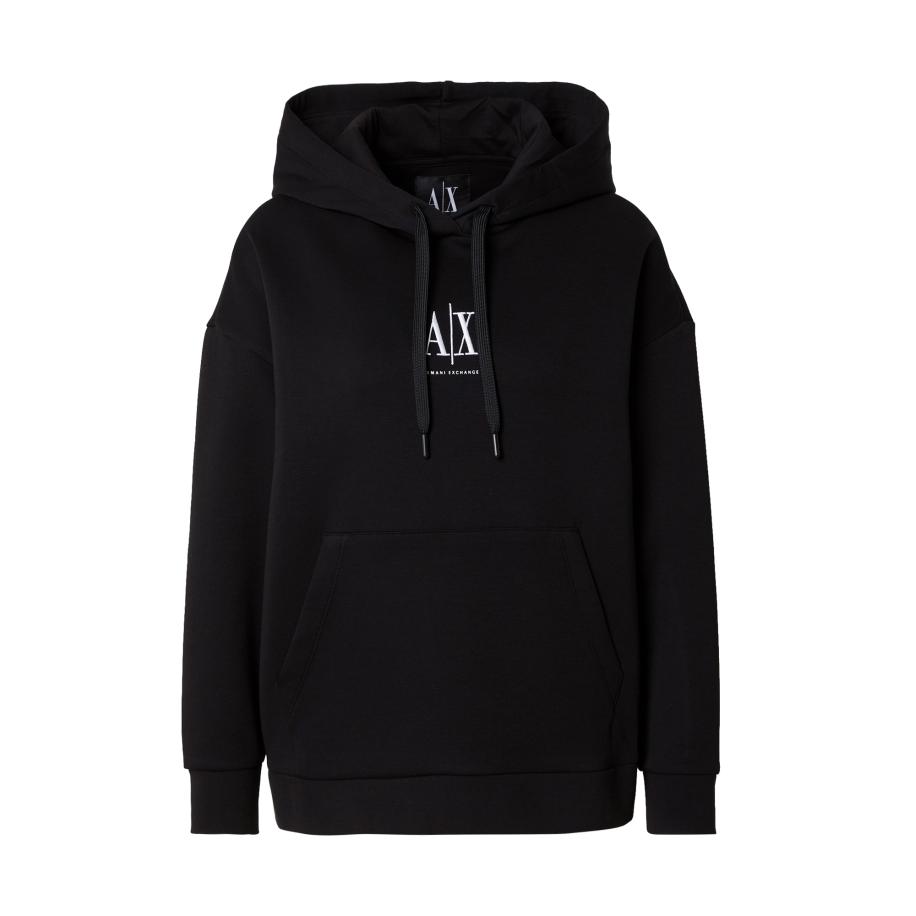Armani ARMANI EXCHANGE Sweatshirt zwart / wit -