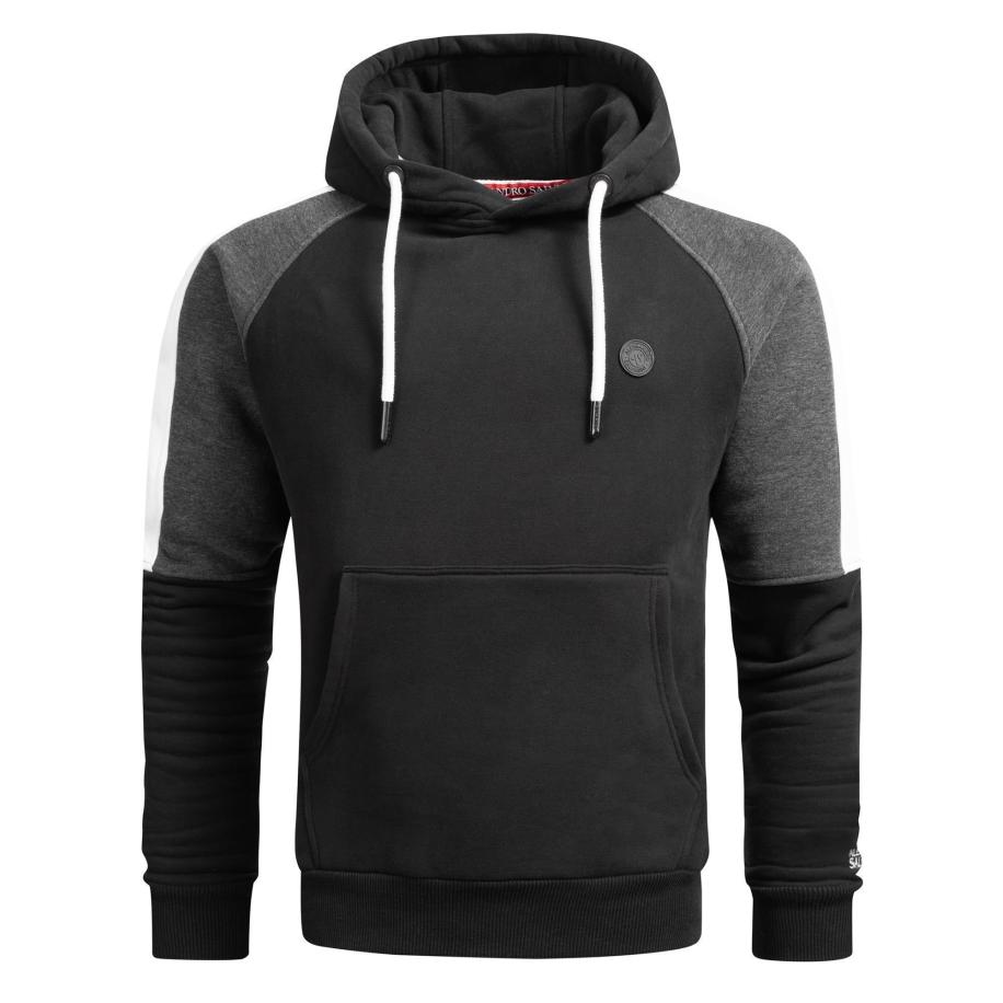 Alessandro Salvarini Alessandro Salvarini Sweatshirt ASFelippe zwart -