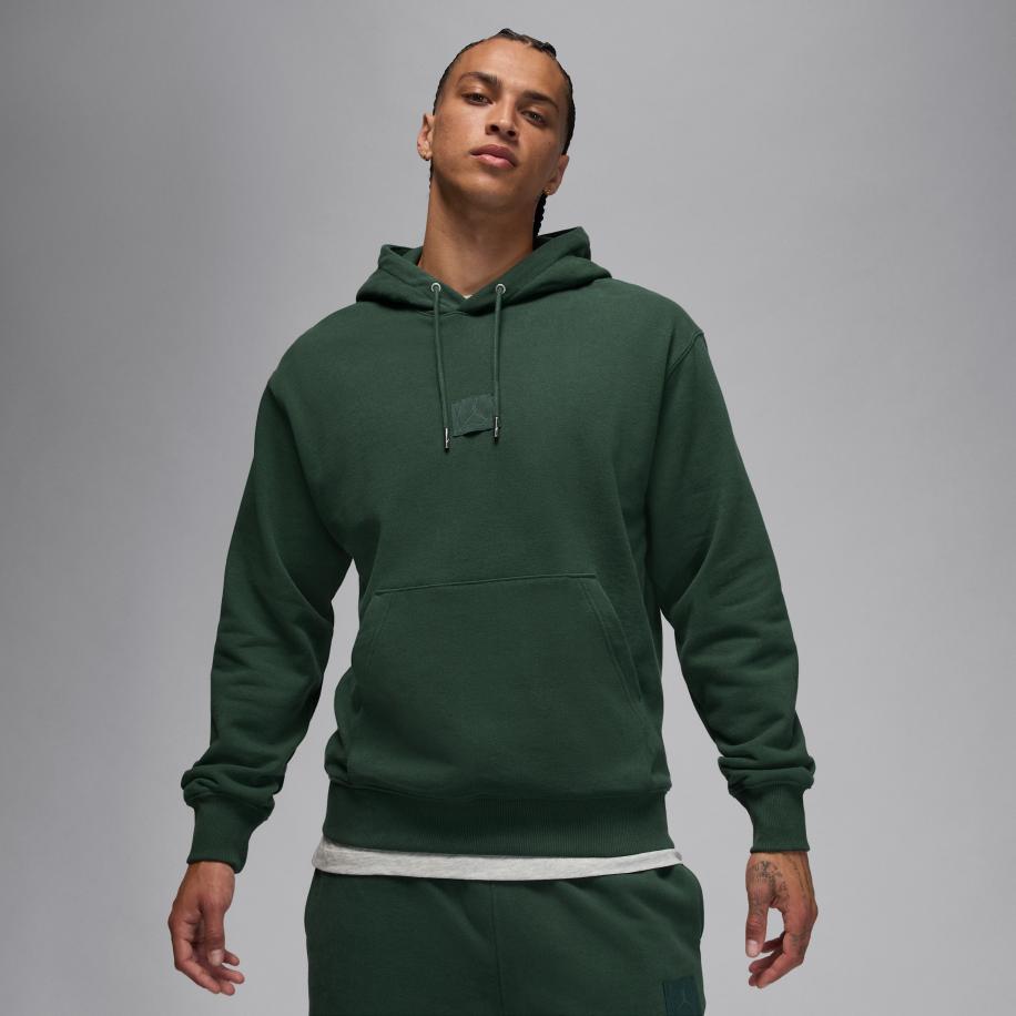 Jordan Flight Fleece Hoodie voor heren - Groen Groen