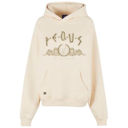 Pequs Pequs Sweatshirt Ancient Painting beige / olijfgroen