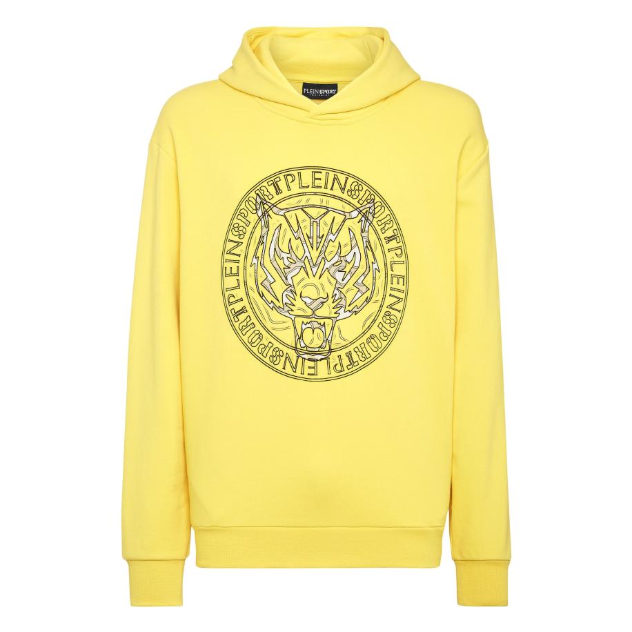 Plein Sport Plein Sport Sweatshirt Tiger geel / grijs / zwart -