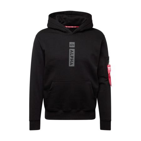 Alpha Industries ALPHA INDUSTRIES Sweatshirt grijs / rood / zwart / wit