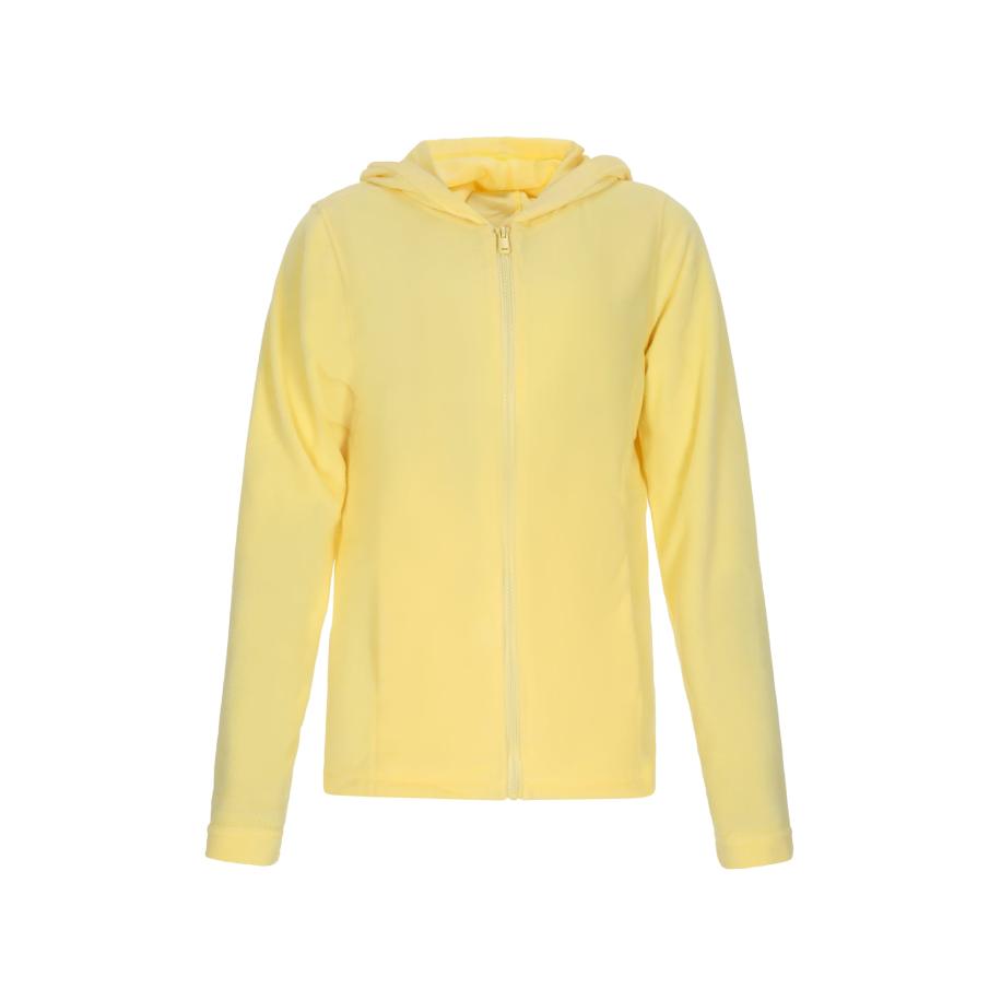 nolie nolie Fleece jas lichtgeel -