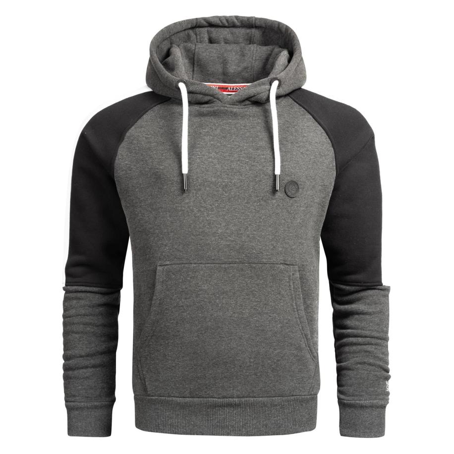 Alessandro Salvarini Alessandro Salvarini Sweatshirt ASFelippe donkergrijs -