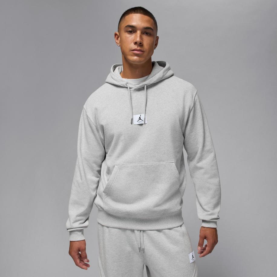 Jordan Flight Fleece Hoodie voor heren - Grijs Grijs