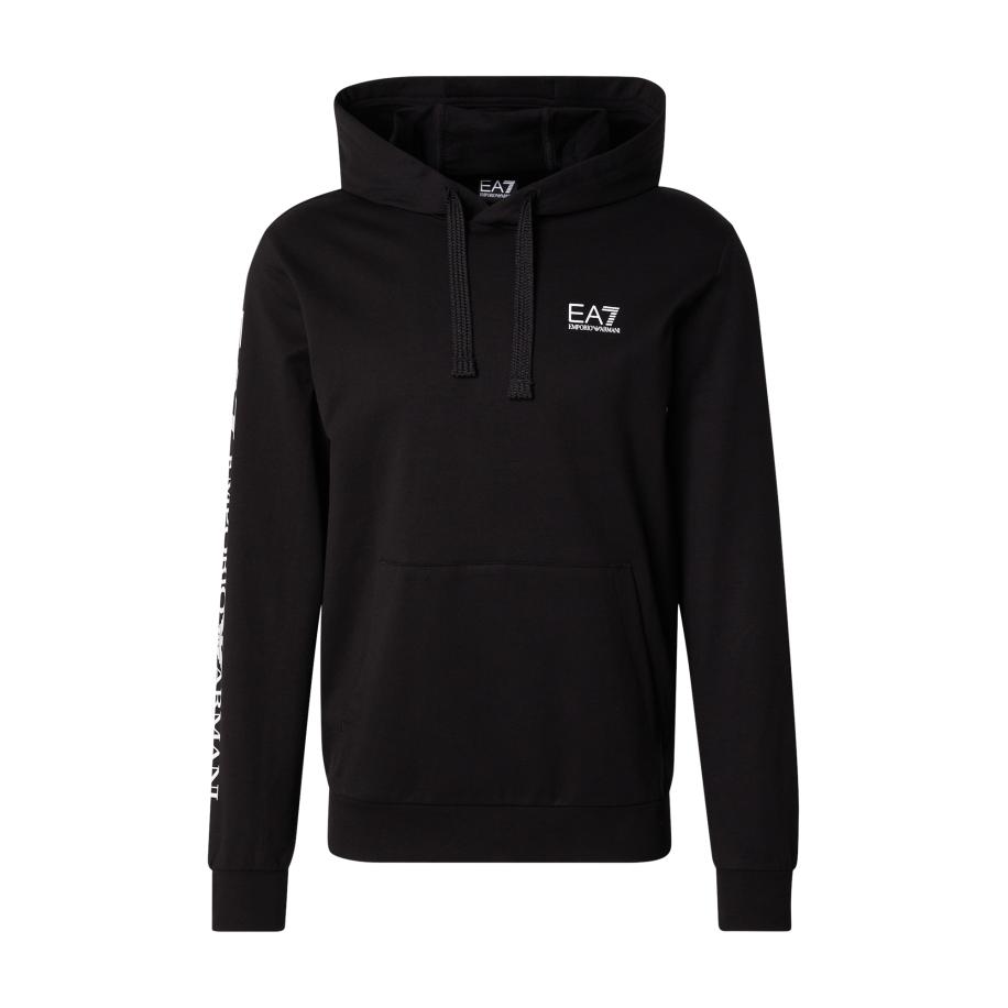 Emporio Armani EA7 Emporio Armani Sweatshirt zwart / wit -