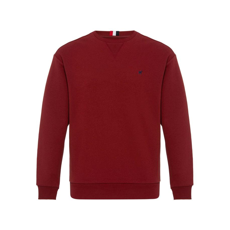 Williot Williot Sweatshirt navy / donkerrood -