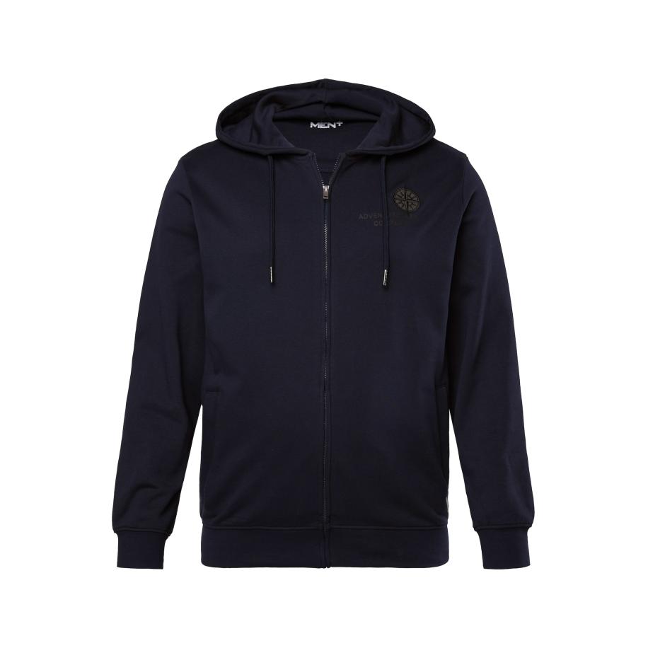 men plus Men Plus Sweatvest nachtblauw -