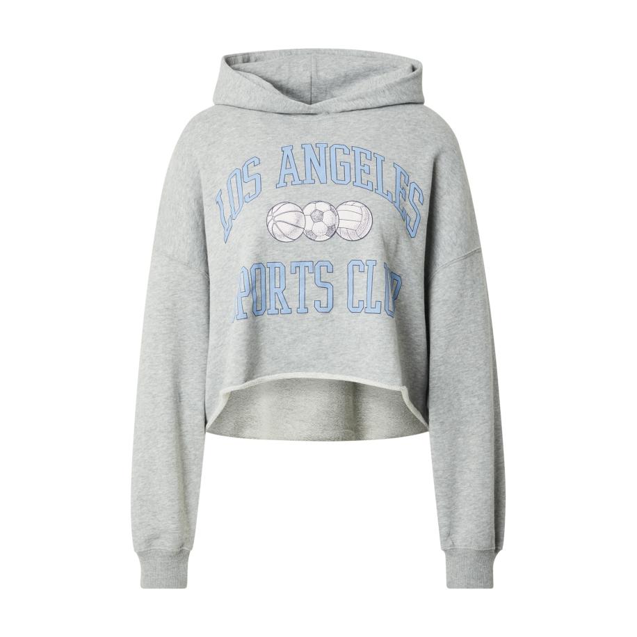 Hollister HOLLISTER Sweatshirt lichtblauw / donkergrijs / grijs gemêleerd / wit -