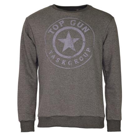 Top gun TOP GUN Sweatshirt antraciet / donkerlila